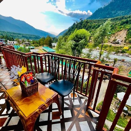 Hotel Himalayan River- Riverside Hotel Манали Экстерьер фото