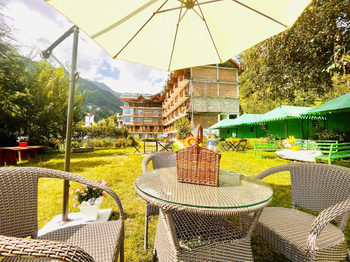 Hotel Himalayan River- Riverside Hotel Манали Экстерьер фото
