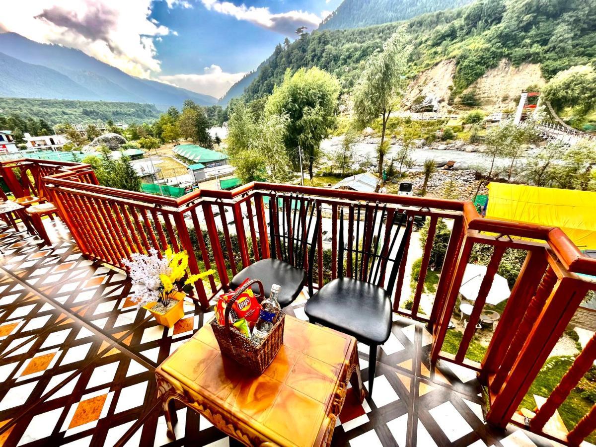 Hotel Himalayan River- Riverside Hotel Манали Экстерьер фото